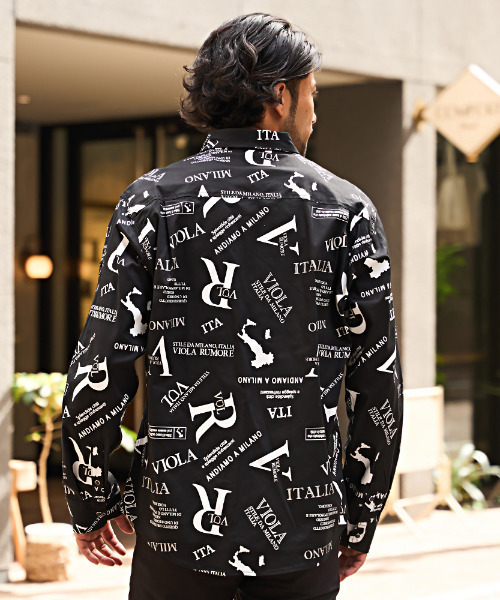 VIOLA シャツ 「VIOLA rumore/ヴィオラ ルモーレ」ストレッチタイプ