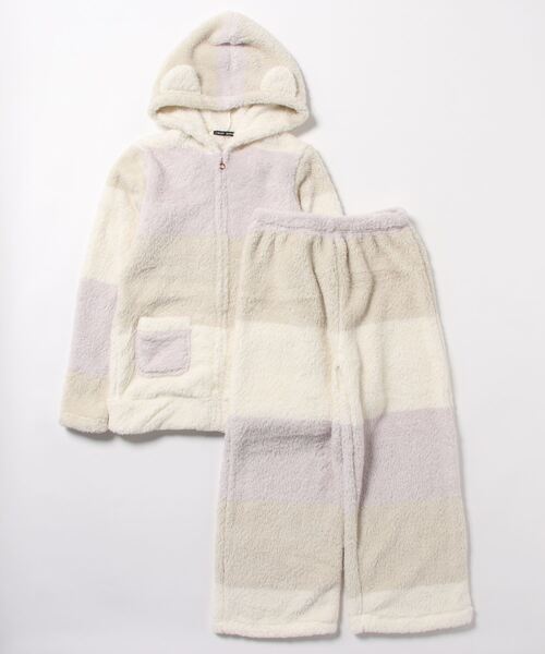 uni's room■もこもこくまちゃんルームウェア IN-AW23-05 org.jpg