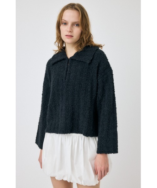 新品タグ付 meer. OPEN COLLAR SHORT SHIT MEER. OPEN COLLAR SHORT