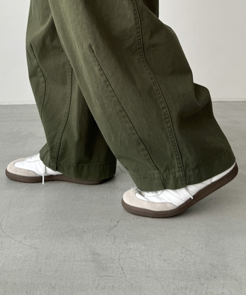 CANAL JEAN パンツ choice_cnl コットンツイルバルーンパンツ