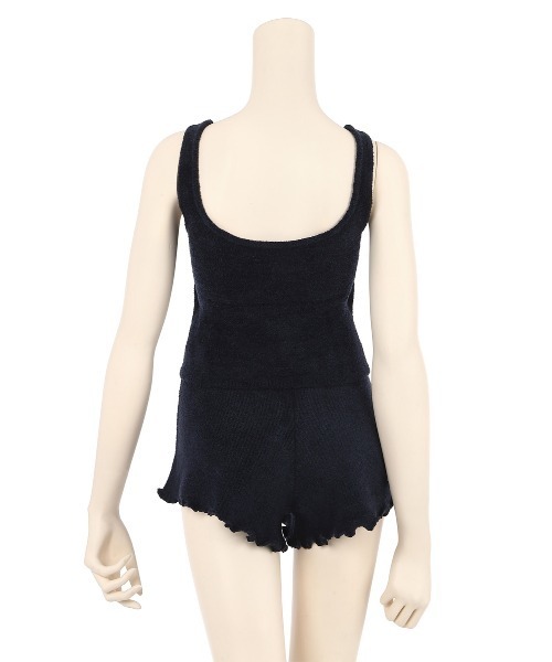 RAVIJOUR カップ付きニットセットアップ RAVIJOUR パジャマ ルームウェア カップ付きニットセットアップ