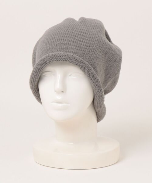 L LABEL（エルラベル） ニット帽 ニットキャップ ドローコードニット