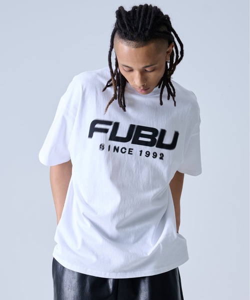 FUBU tシャツ フブ ブランド ロゴ 刺繍 アメカジ クルーネック