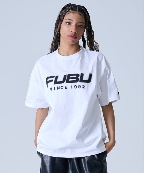 FUBU（フブ） tシャツ ブランド ロゴ 刺繍 アメカジ クルーネック 半袖