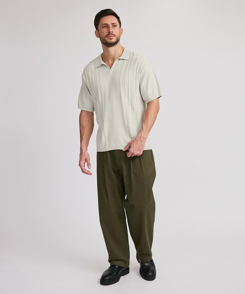 オリーブ ワイドパンツ Mサイズ OLIVE des OLIVE/【OLIVE des OLIVE】【S/Mサイズ展開】サイド
