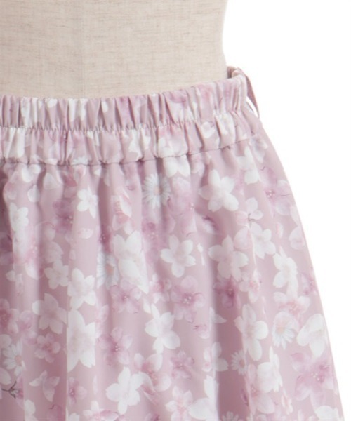 axes femme スカート サクラ柄フレアスカート : ZOZOTOWN Yahoo
