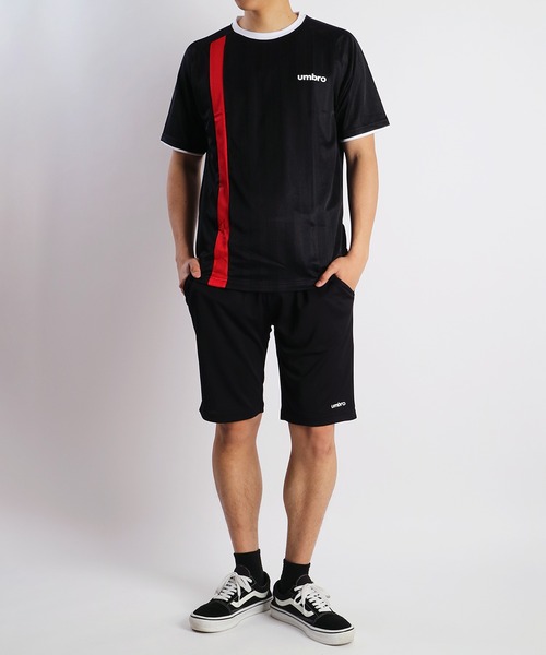 umbro tシャツ UMBRO / アンブロ シャドーストライプ メッシュ