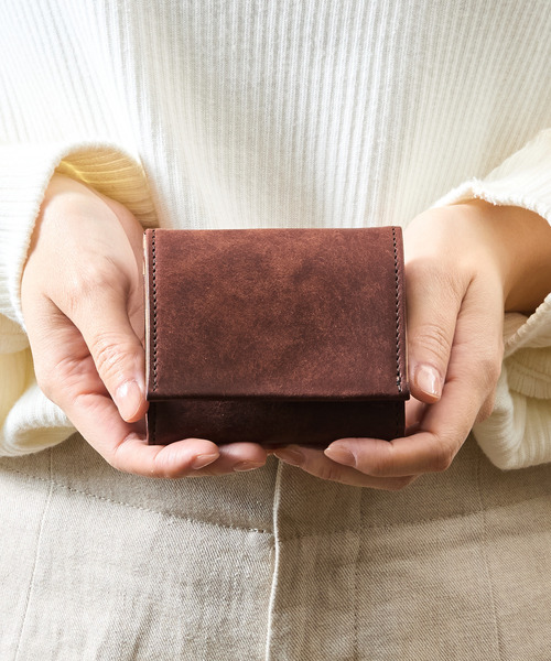 A_W 財布 アウ / TRIFOLD PURSE プエブロレザーフラップウォレット