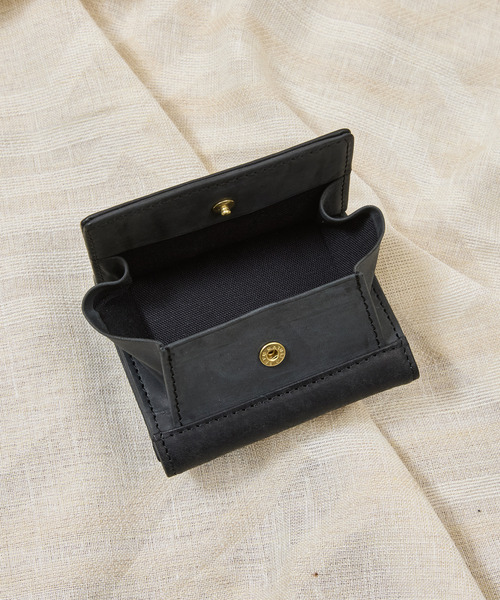 A_W ミニ 財布 アウ / TRIFOLD PURSE プエブロレザーフラップ