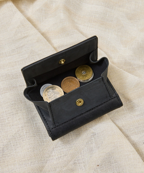 A_W ミニ 財布 アウ / TRIFOLD PURSE プエブロレザーフラップ