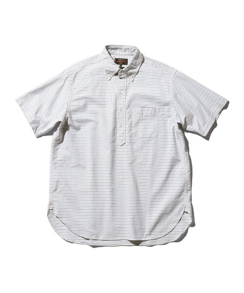 BEAMS+ シャツ タッターソール プルオーバー ボタンダウン