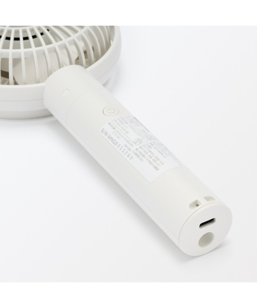 無印良品（MUJI） 角度が変えられる充電式ハンディファン : ZOZOTOWN