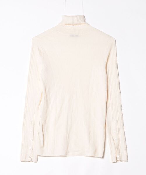 「ASTRAET」 タートルネックニット FREE ベージュ レディース_画像2