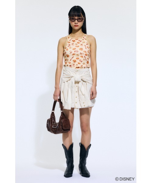 Disney SERIES CREATED by MOUSSY タンクトップ ノースリーブ MD