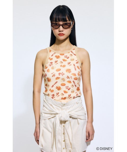Disney SERIES CREATED by MOUSSY タンクトップ ノースリーブ MD