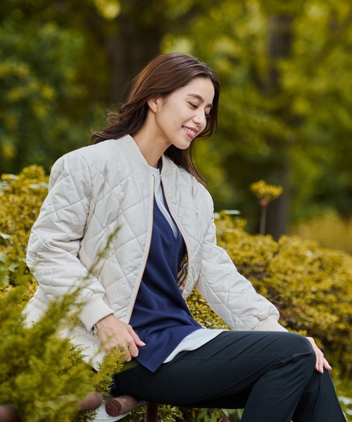 「Arnold Palmer」 ブルゾン L カーキ レディース_画像3