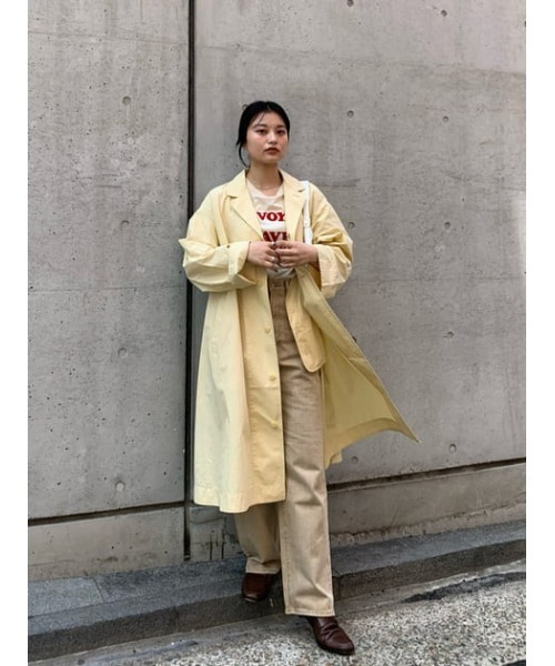 MOUSSY（マウジー） スプリングコート FREE ベージュ レディース 