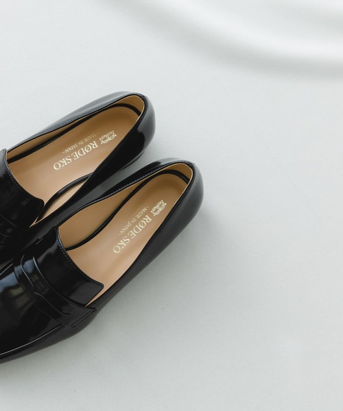 RODE SKO（ロデスコ） ローファー 「MADE IN JAPAN」3cmヒール