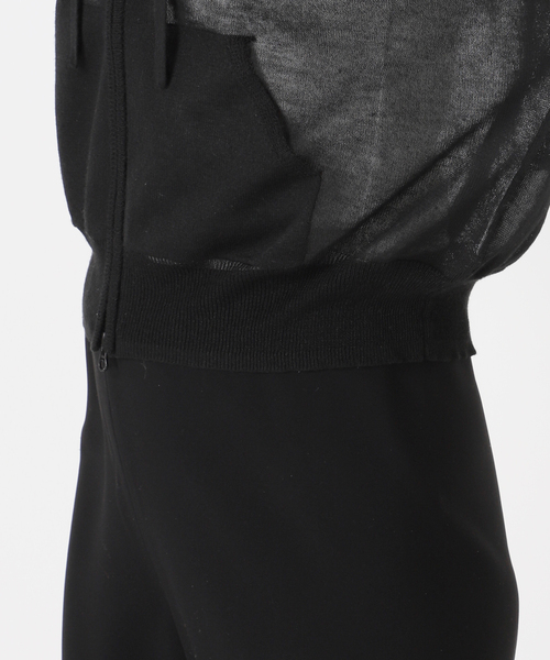 PROVOKE/プロヴォーク】sheer zip hoodie パーカー 「PROVOKE/プロヴォーク」sheer zip hoodie レディース
