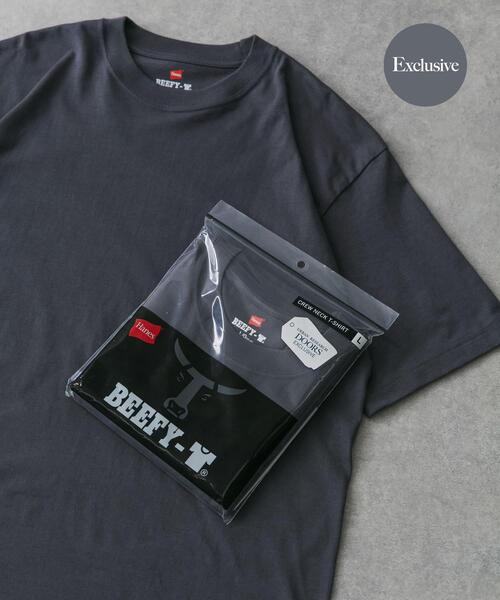 Hanes（ヘインズ） tシャツ 「別注」Hanes×DOORS BEEFY-T DOORS FIT