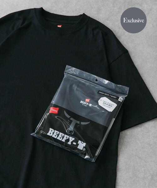 Hanes（ヘインズ） tシャツ 「別注」Hanes×DOORS BEEFY-T DOORS FIT
