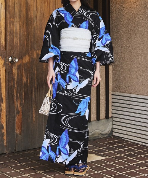 浴衣 レディース セット 浴衣セット 半幅帯 2点セット ボヌール