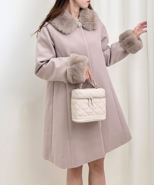 「INGNI」 コート M ピンク レディース_画像8