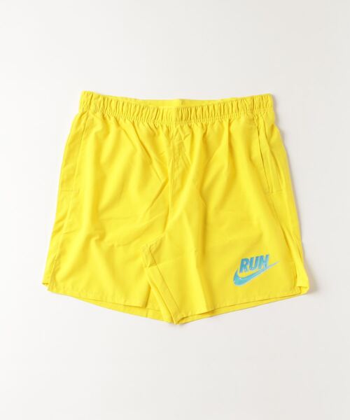 NIKEナイキ＊蛍光イエローのピュアトップとエースショートパンツ