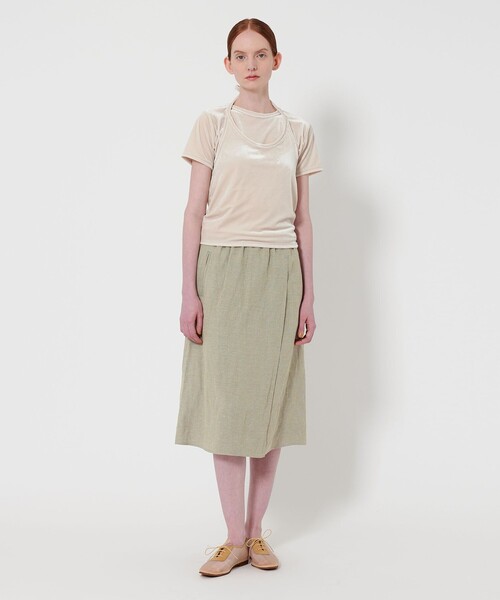 STEVEN ALAN スカート 「Steven Alan」チェック ラップ