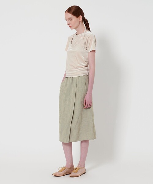 【新品タグ付き】Steven Alan ラップスカート Steven Alan＞レース ラップ スカート