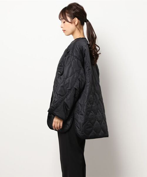 「Samansa Mos2 blue」 ジャケット フリ- ライトベージュ レディース_画像2