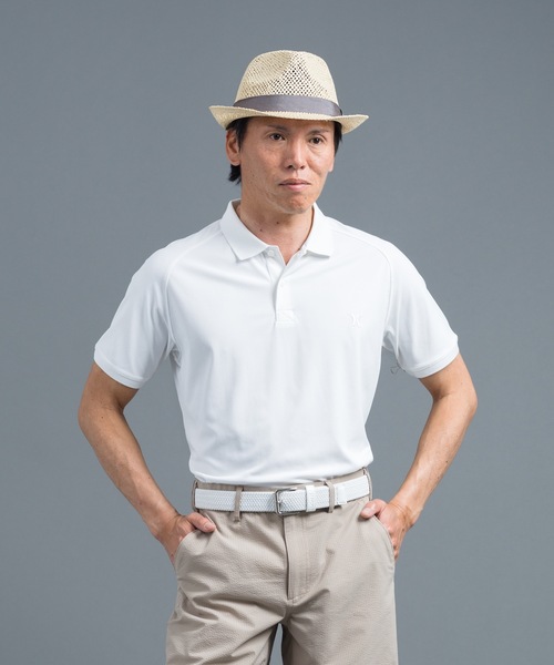 ハーレー HURLEY ゴルフ 吸水速乾 半袖 ポロシャツ メンズ　Mサイズ Hurley ポロシャツ 「Hurley/ハーレー」ロゴポロシャツ 吸水速乾