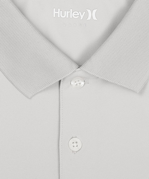 ポロシャツ ポロ 「Hurley/ハーレー」レディースロゴポロシャツ　吸水速乾性　 UPF30+　ゴルフ　PIQUE ICON SS POLO レディ Hurley ポロシャツ 「Hurley/ハーレー」ロゴポロシャツ 吸水速乾
