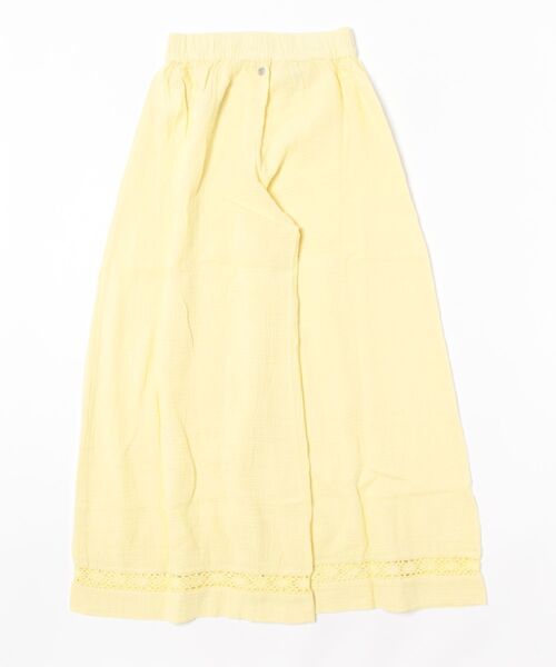 軽量☆柔らかコットンガーゼ【Roots】ワイドレッグパンツ Roxy UNDER GOLDEN TROPIC ウィメンズ ロングパンツ ワイド