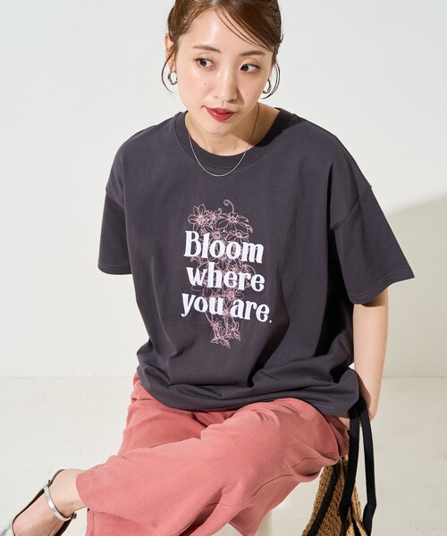 【新品】rosy monster flower enchanted Tシャツ 0000000038972_Ew50PNX.jpg