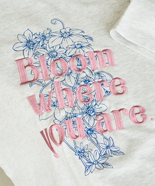 FRANCO FERRARO 花刺繍 半袖トップス ミントグリーン　セット価格 FRANCO FERRARO 花刺繍 半袖トップス ミントグリーン セット価格