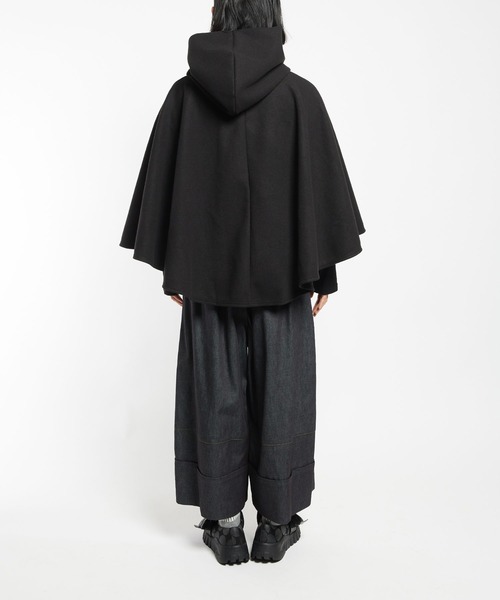 gomme（ゴム） ポンチョ ライトWジャージー ポンチョ レディース