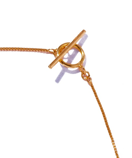 ネックレス 「les bon bon」sophie crossing necklace/ソフィー クロッシング ネックレス BOB679 レディースの画像