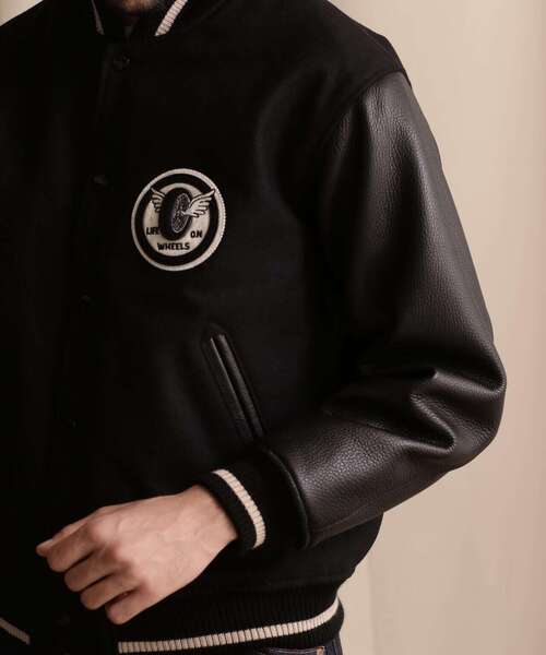 SCHOTT × ila スタジャン M ショット Schott N.Y.C（ショット