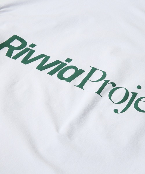 【美品】Pacific GOLF CLUB × Rivvia メンズ Mサイズ Pacific GOLF CLUB tシャツ 「Rivvia PROJECTS」Pacific Golf