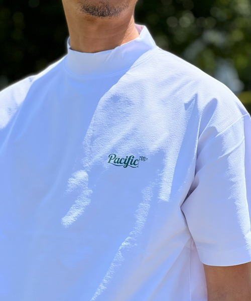 【美品】Pacific GOLF CLUB × Rivvia メンズ Mサイズ Pacific GOLF CLUB tシャツ 「Rivvia PROJECTS」Pacific Golf