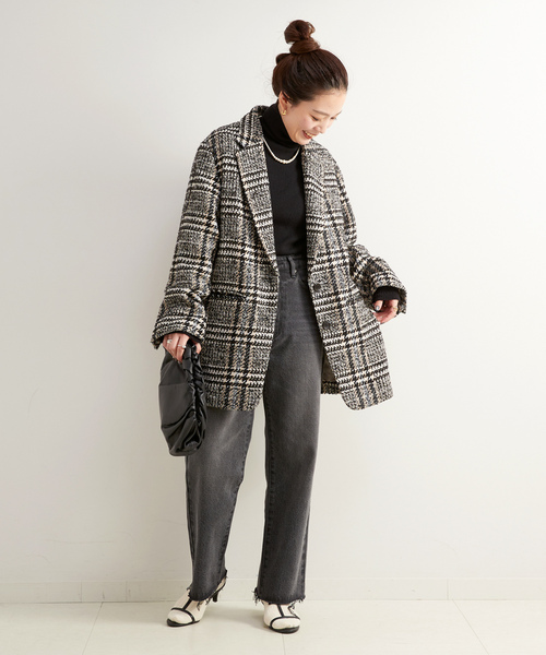 B.C STOCK（ベーセーストック） 「Simplicite」ツイードジャケット