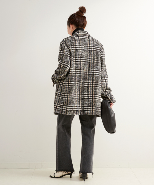 B.C STOCK（ベーセーストック） 「Simplicite」ツイードジャケット