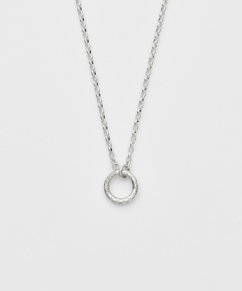 agete（アガット） ネックレス シルバーダイヤモンドネックレス