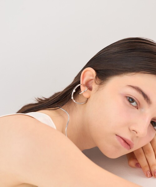 ete エテ イヤーカフ フォーム パール フープ ギフト ★国内発送 ete イヤーカフ 「フォーム」 パール レディース : ZOZOTOWN