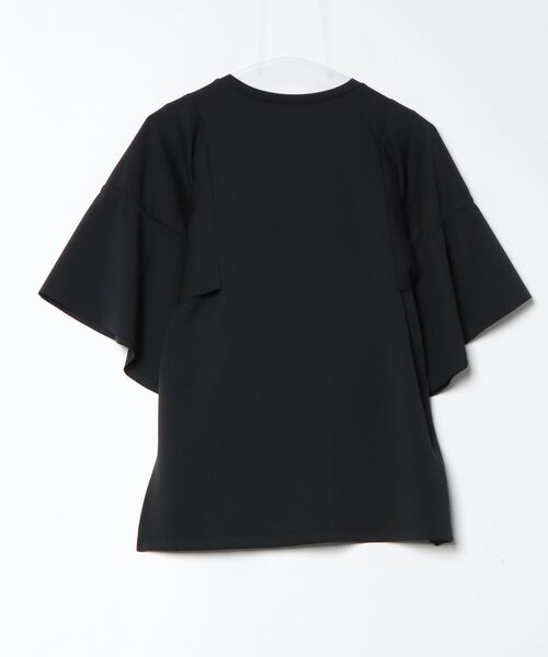 「LANVIN en Bleu」 半袖カットソー 38 ネイビー レディース