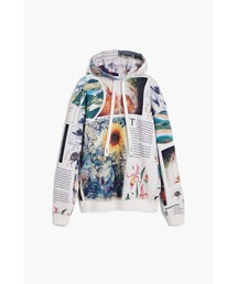 Desigual（デシグアル） トレーナー スウェット ひまわり柄のフード