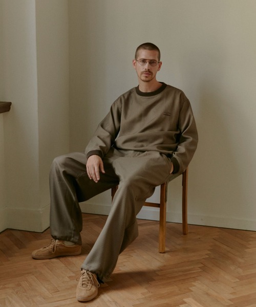 umbro（アンブロ） パンツ 別注 ワンポイント刺繍ロゴ トラックパンツ