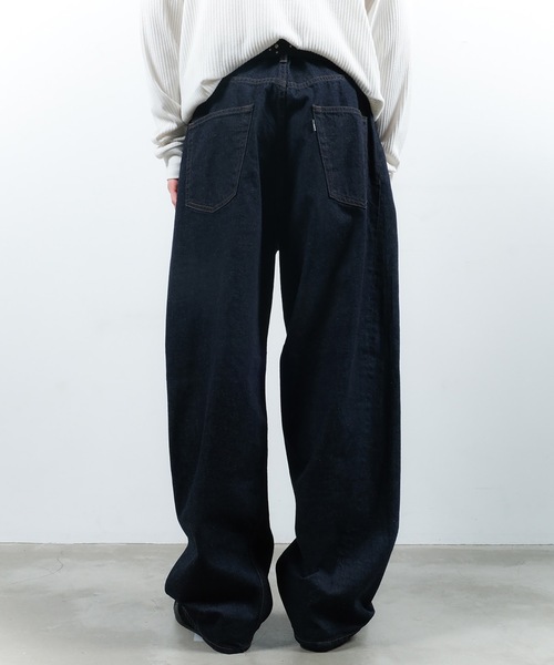 JIEDA（ジエダ） ワイドパンツ ジーンズ TWIST DENIM PANTS メンズ