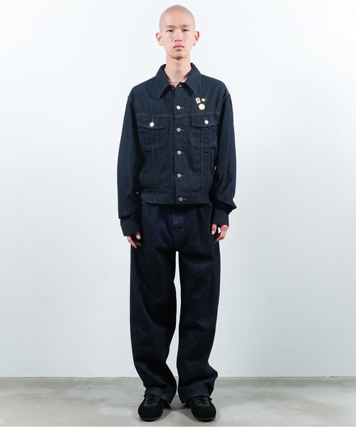JIEDA（ジエダ） ワイドパンツ ジーンズ TWIST DENIM PANTS メンズ